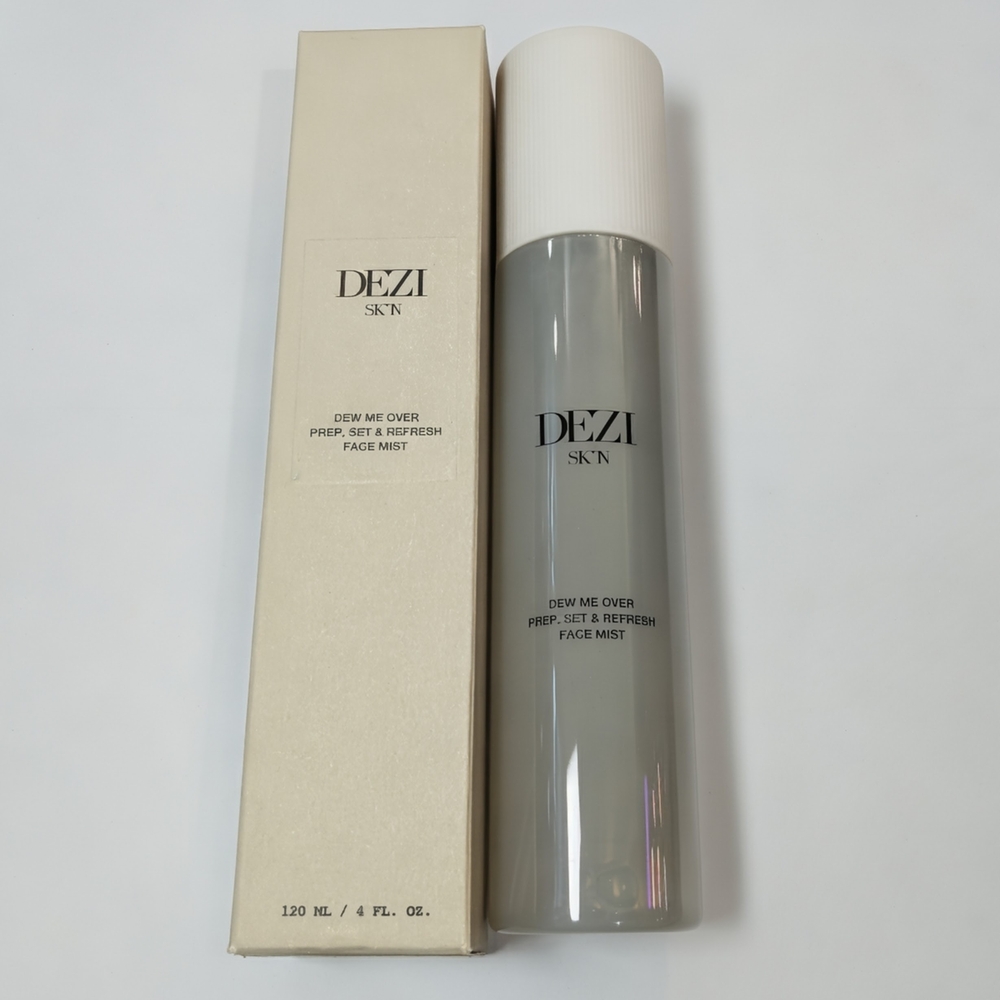 DEZI Skin Dew Me Over Face Mist - Gray and White